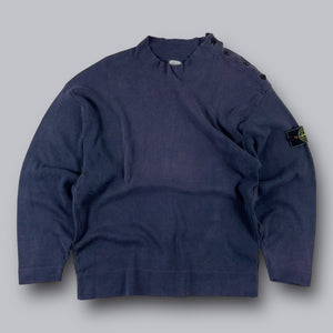 80s STONEISLAND halfgip knit アウトレット卸売 landhausrehwald.de