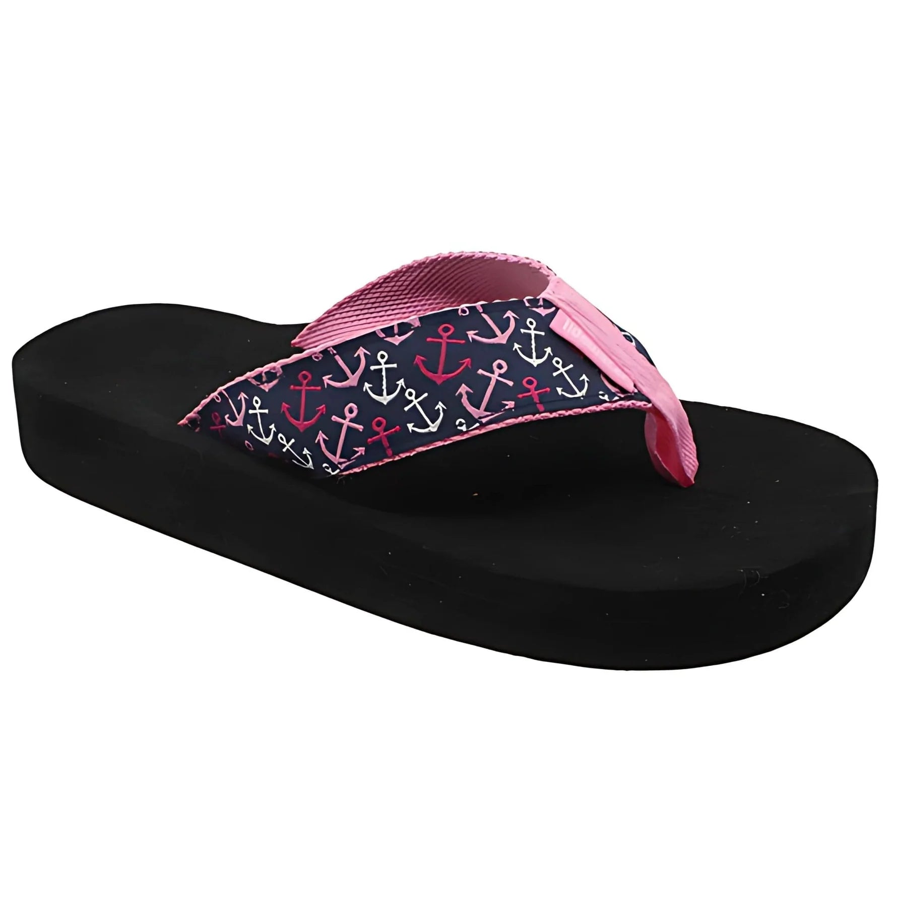 Tidewater Sandals Flip Flop Anchor pink