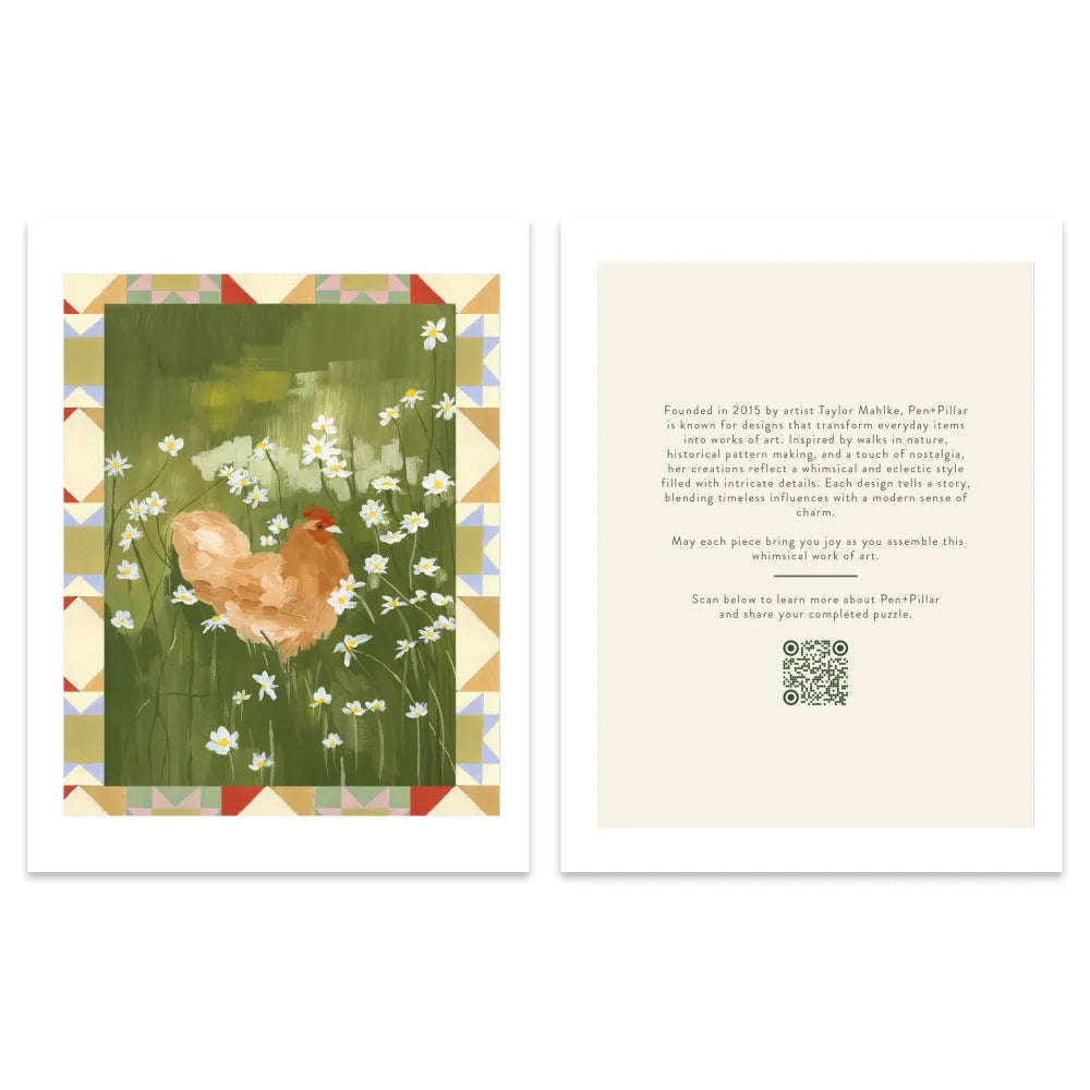 Pen+Pillar, Quilted Hen