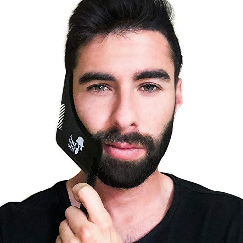 Beard Shaping Styling Tool With Inbuilt Comb For Perfect Line Up Edging