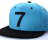 Cristiano Ronaldo CR7 Black Blue Baseball Caps hip hop Sports Snapback Football Hat-baseball cap-Vinny's Digital Emporium