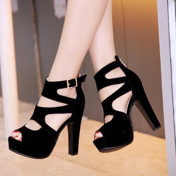 thick heel shoes