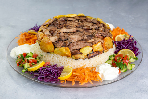 Maqluba platter