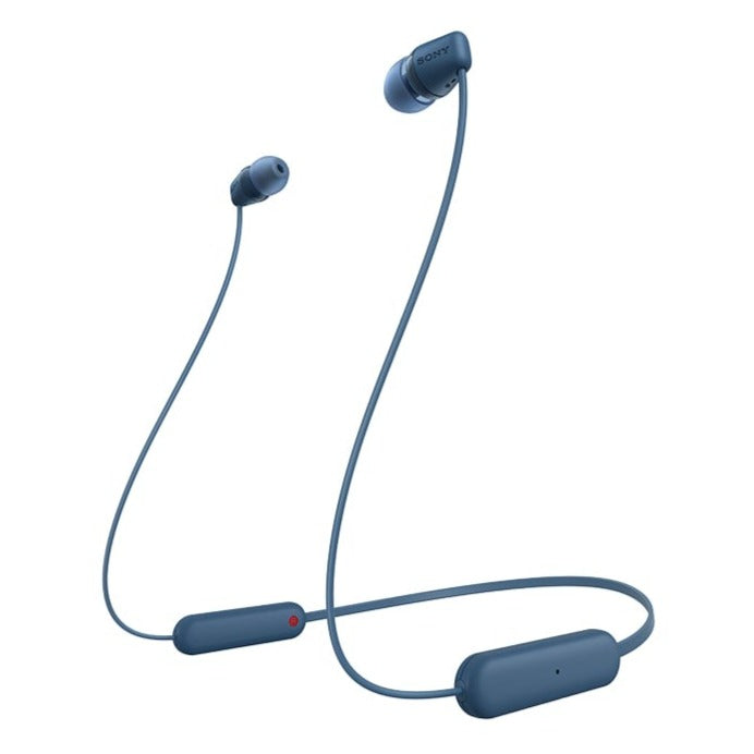 Audífonos Inalámbricos Sony Wi-C100/Lz | In-Ear | Bluetooth | Color Azul