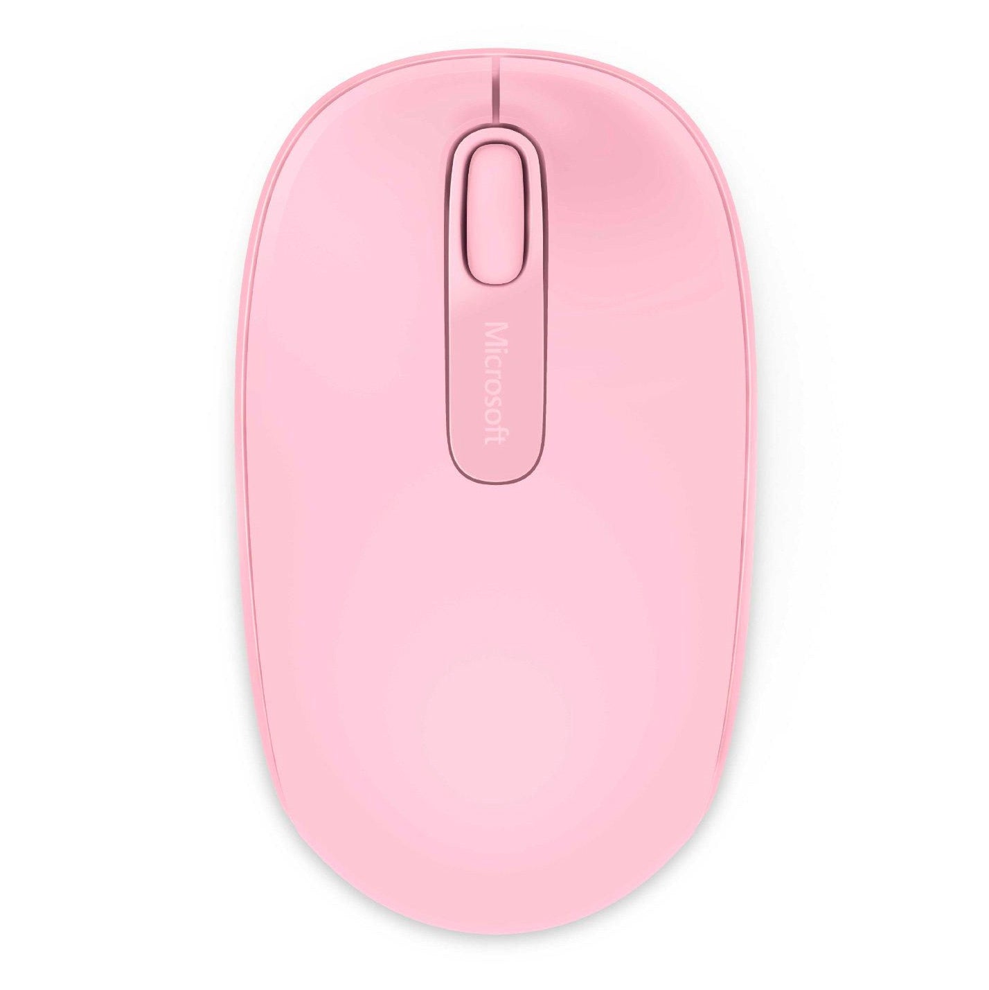 maldición Acompañar Niño Mouse Inalámbrico Microsoft Wireless Mobile Mouse 1850 | Color Rosado -  Multimax