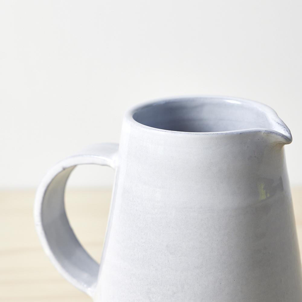 white ceramic pitcher