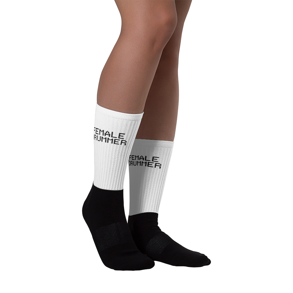 Female Drummer Crew Socks – wellselltomtom