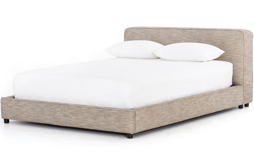 Adaline Sandstone Grey Bed Bed Beige Light Grey Polyester