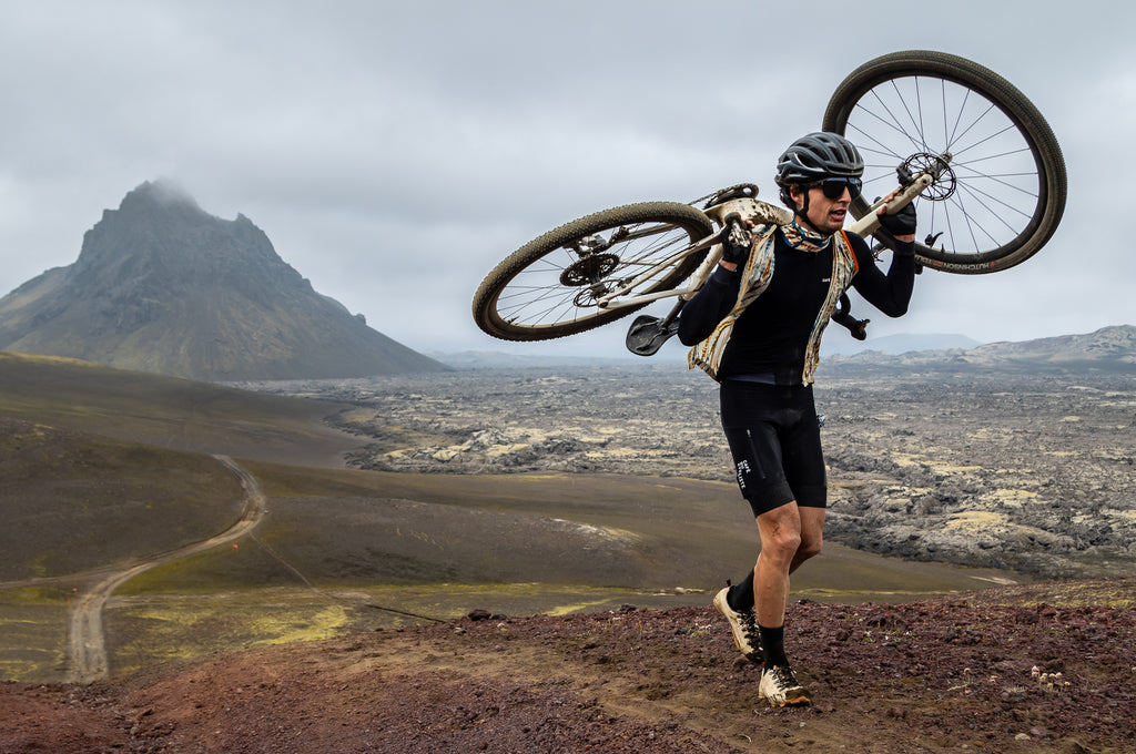 Rift Gravel Bike Race Iceland Volcano