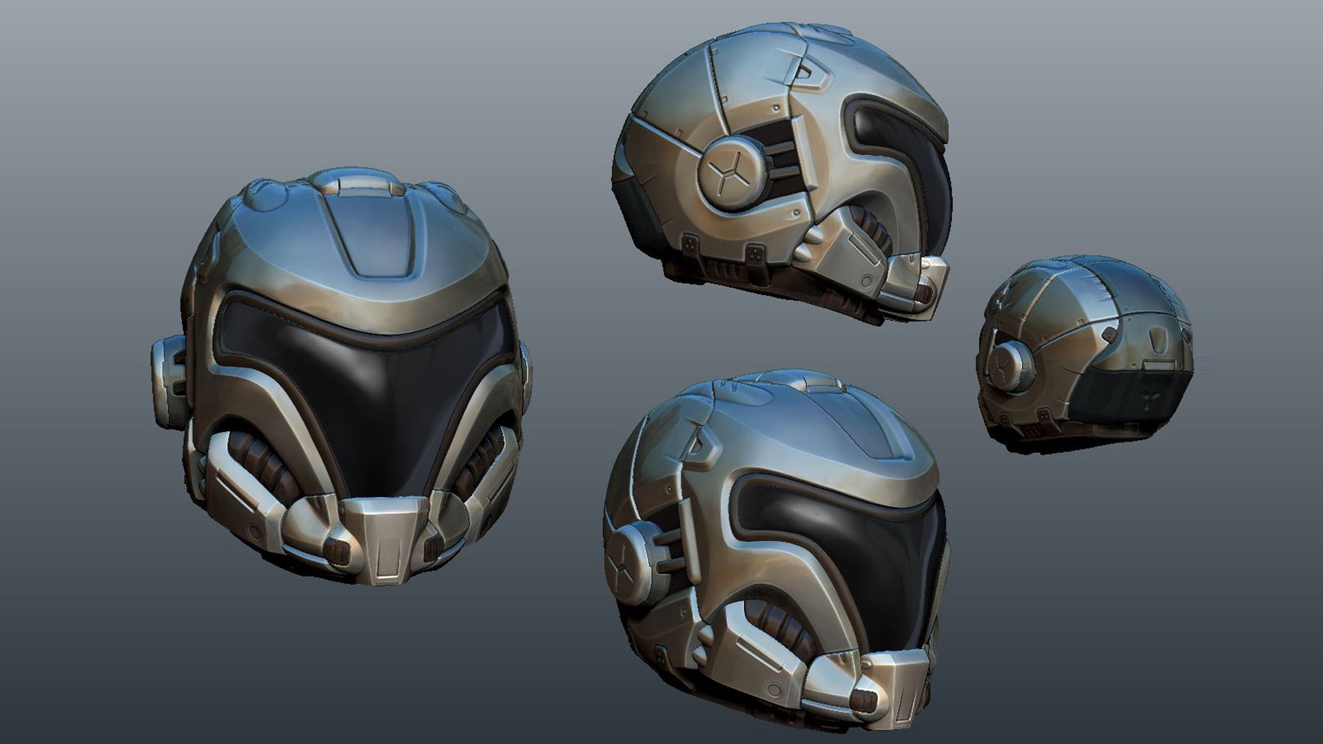 soldier 3d model final head