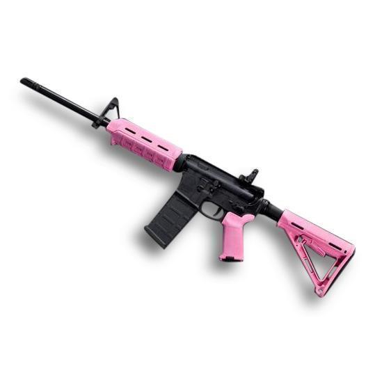 Magpul pink AR-15 set.