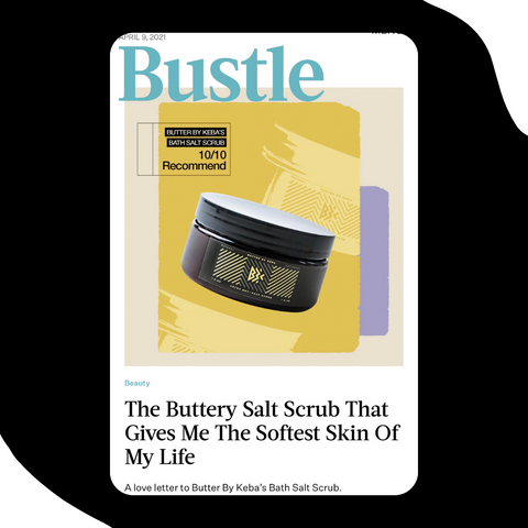 Bustle Beauty Butter By Keba Bath Salt Scrub