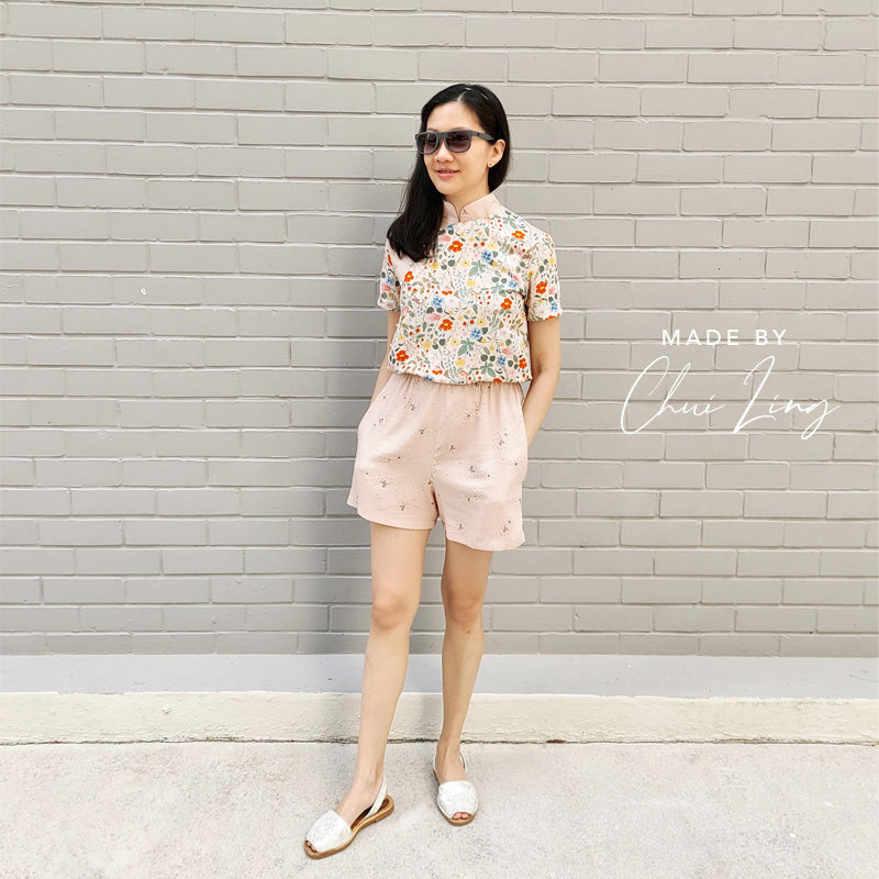 The Qipao Jumpsuit – Porcupine Patterns