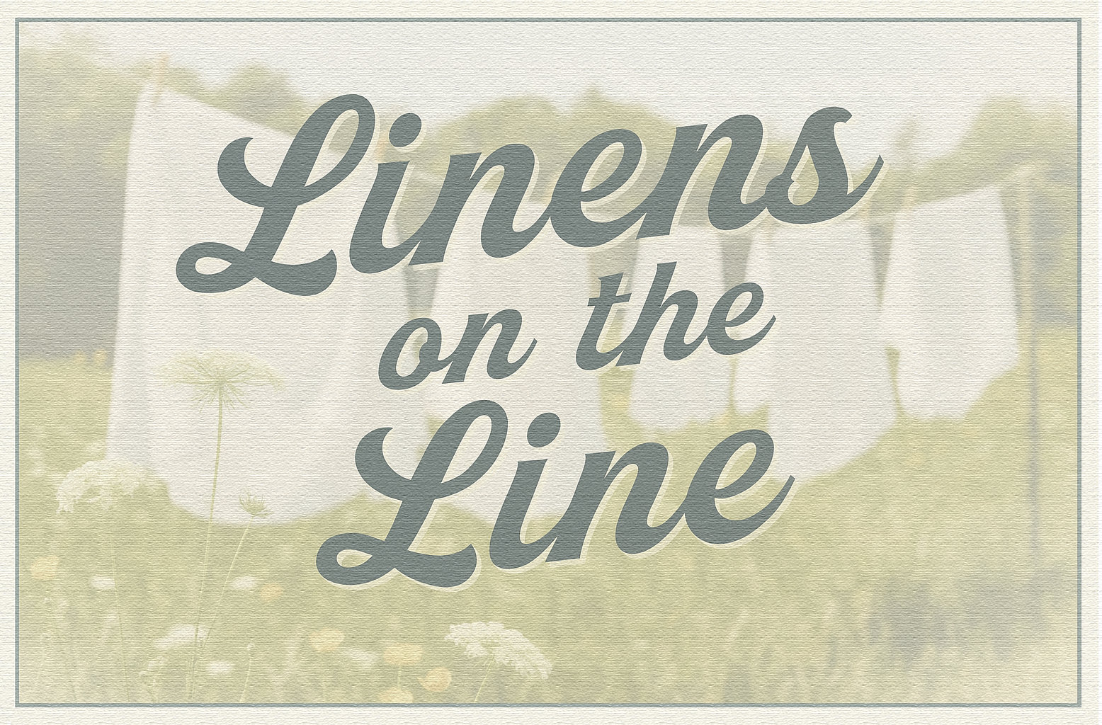 Linens on the Line Video Thumbnail