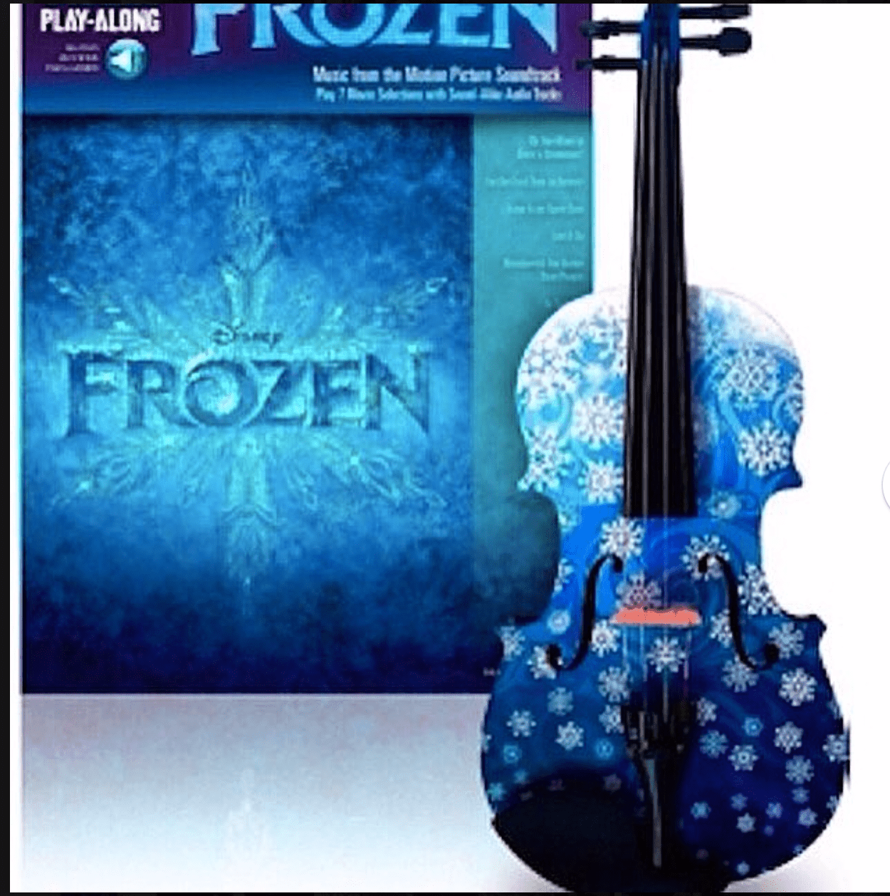 frozen violin toy