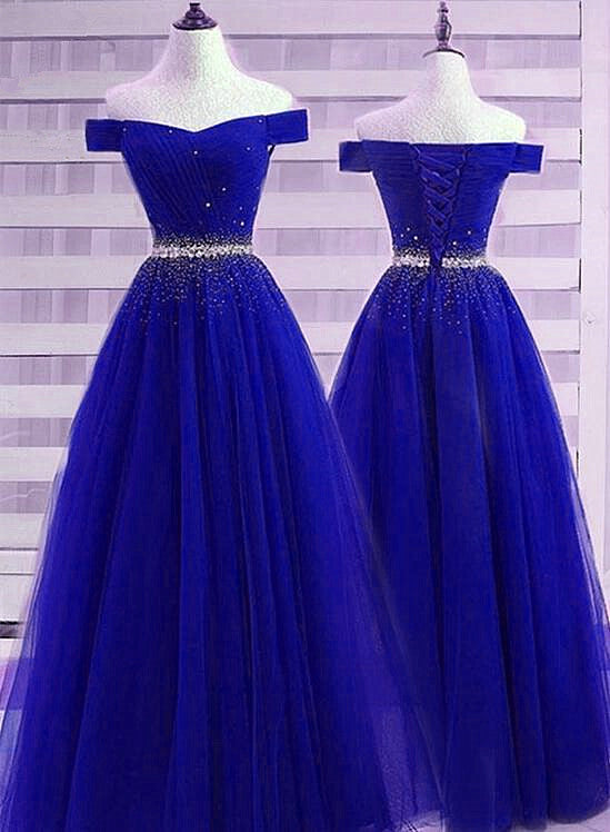 beautiful blue dresses