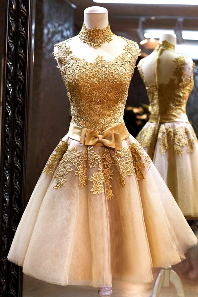 vintage style prom dress