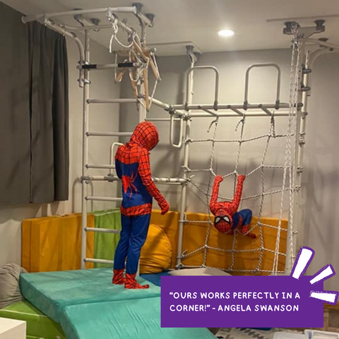 Tips on How to Install the Brainrich kids Indoor Play Gym in the corner