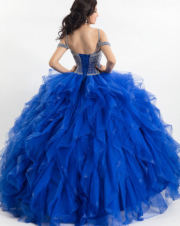 quinceanera royal blue