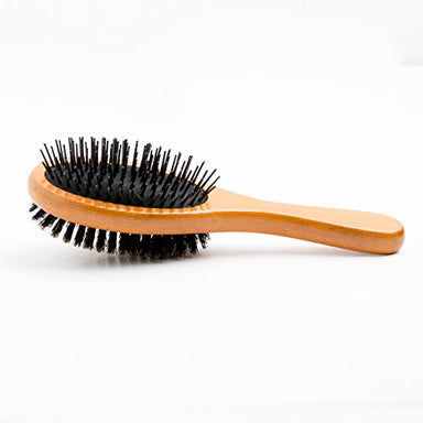 Evolve 100% Boar Bristle Hair Brush, Best Brush for Pocket / Purse