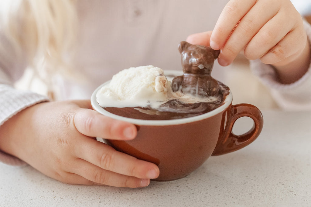 Hot Chocolate Mudslide with Chocolate Teddy