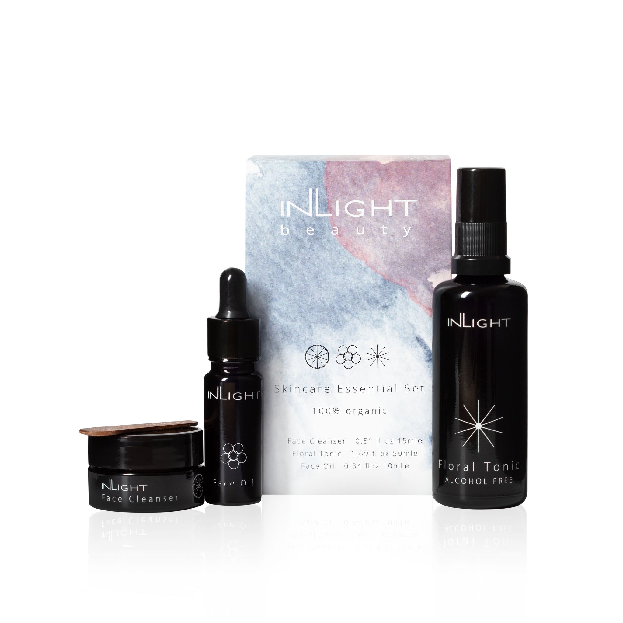 Skincare Essential Set An Intro To Water Less Beauty Inlight Beauty