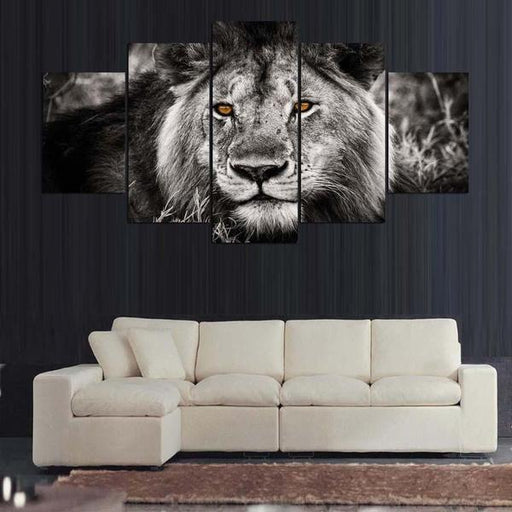 Lion Canvas Wall Art | Lion & Lioness Wall Decor