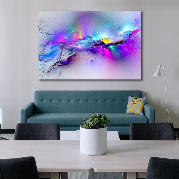 Bright Colorful Abstract Canvas Wall Art Modern Prints Canvasx Net