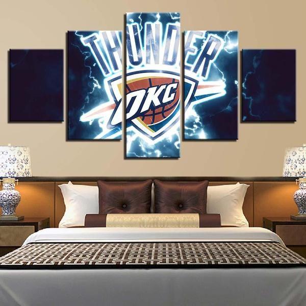 Oklahoma City Thunder Canvas Wall Art