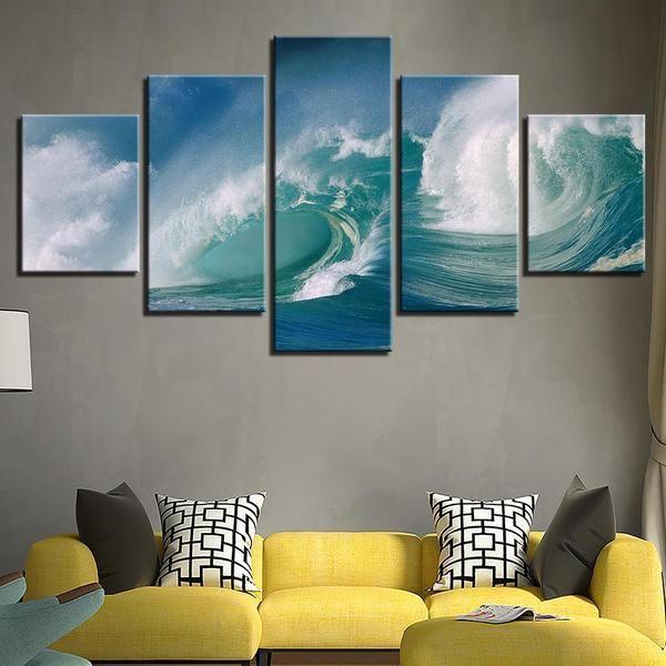 Beach Wall Art Canvas