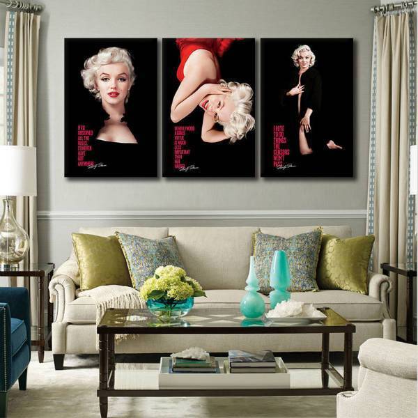 Marilyn Monroe Quotes Canvas Art