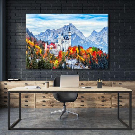 Shop Neuschwanstein Castle Canvas Wall Art Online Canvasx Net