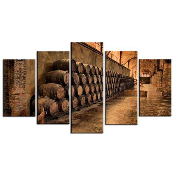 Wine Barrel Canvas Wall Art Kitchen Wall Decor Canvasx Net