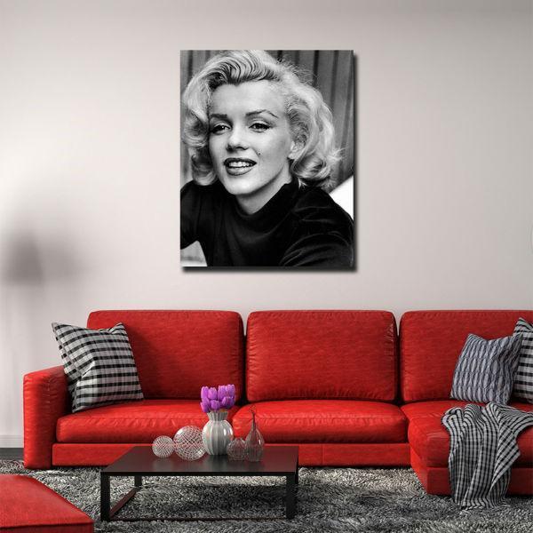 Young Marilyn Monroe Canvas Art