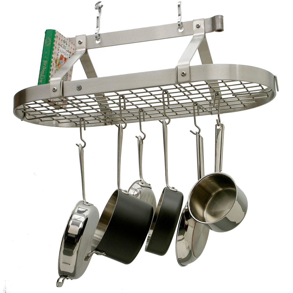 Oval Ceiling Pot Rack W Hooks Enclume Design Products