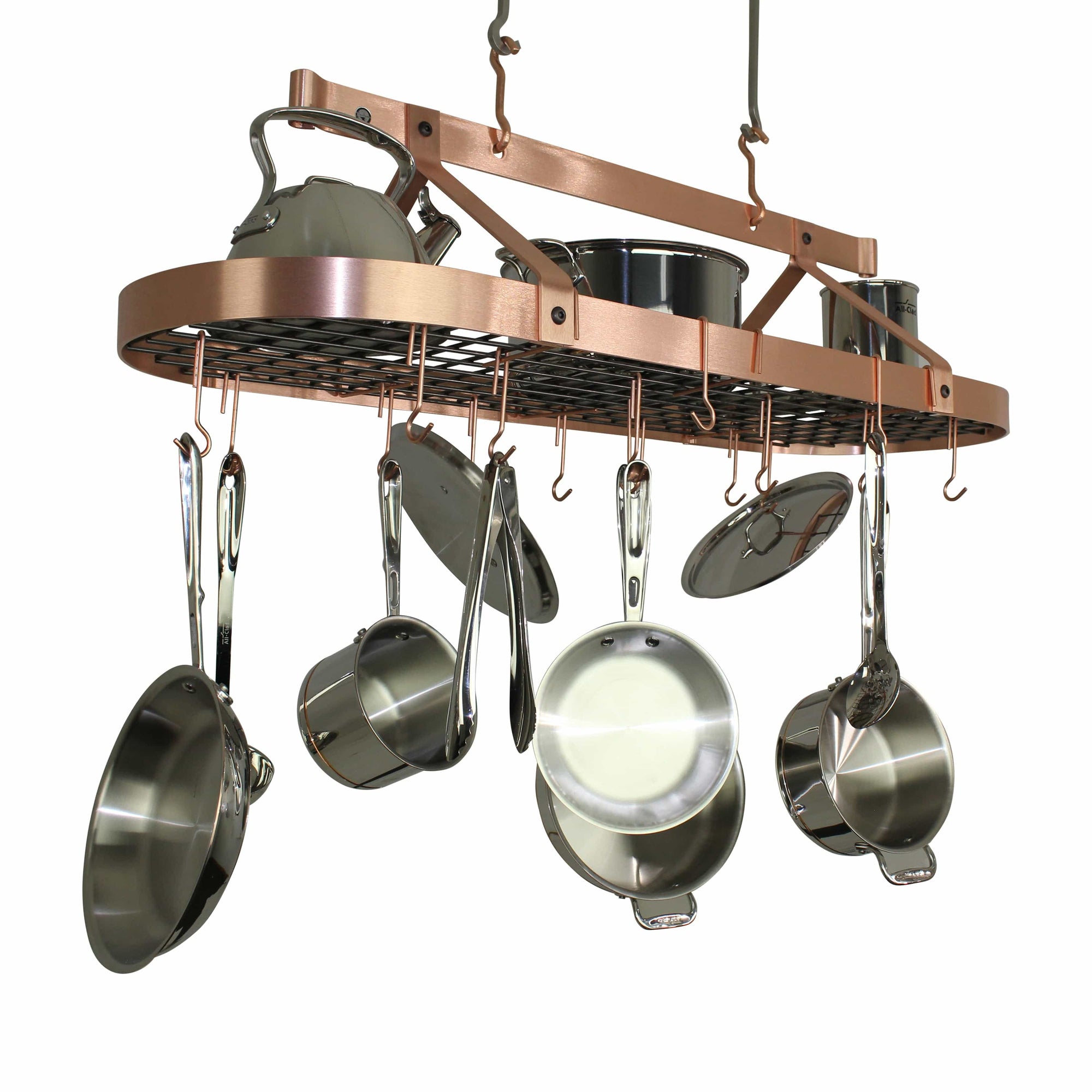 Oval Ceiling Pot Rack W Hooks Enclume Design Products