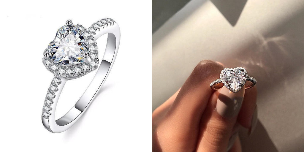 1.25 CT Classic Cubic Zirconia Engagement Ring in Gold in 2024 | Cubic  zirconia engagement rings, Engagement rings, Gold engagement rings