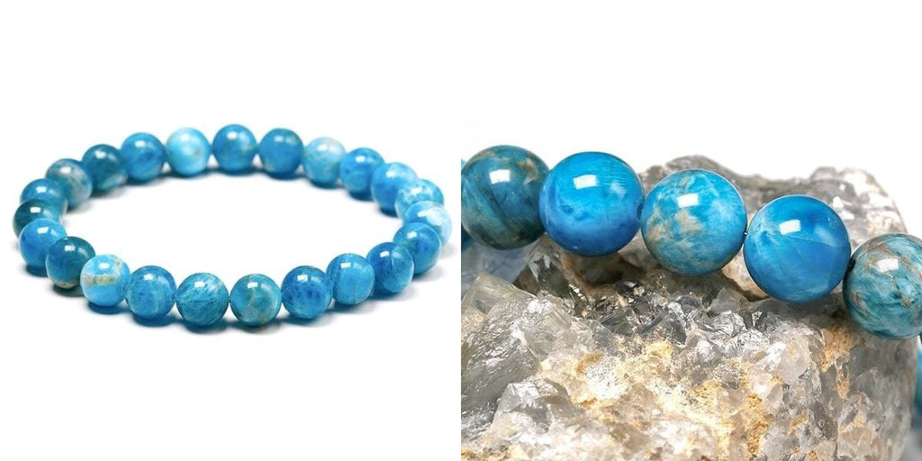 Beaded Apatite bracelet