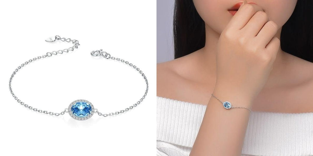 Blue Topaz bracelet