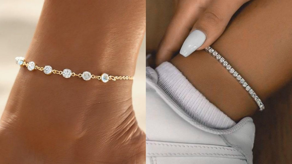 Crystal Anklets