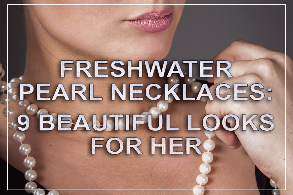 Freshwater Keshi Pearl Necklace with Tourmaline|RAW Copenhagen