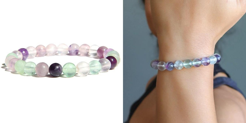 Bracciale curativo in fluorite