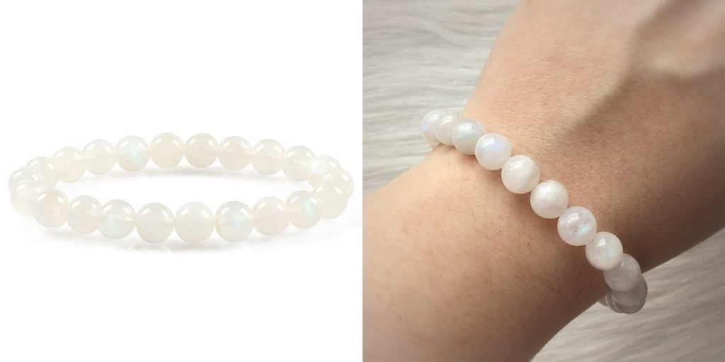 June birthstone moonstone bracelet