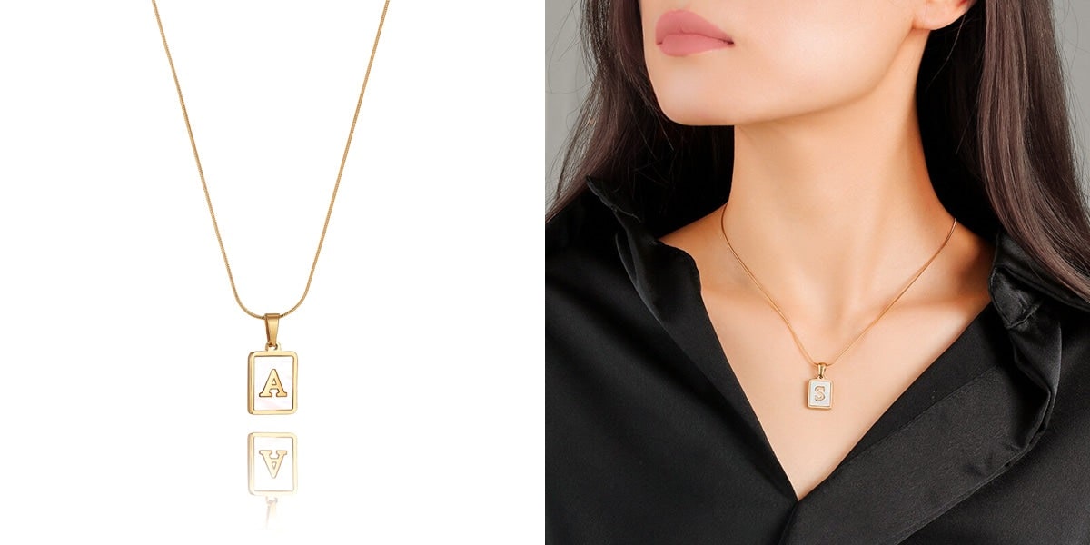 The Best Initial Necklaces from A to Z—to Gift Yourself or Others