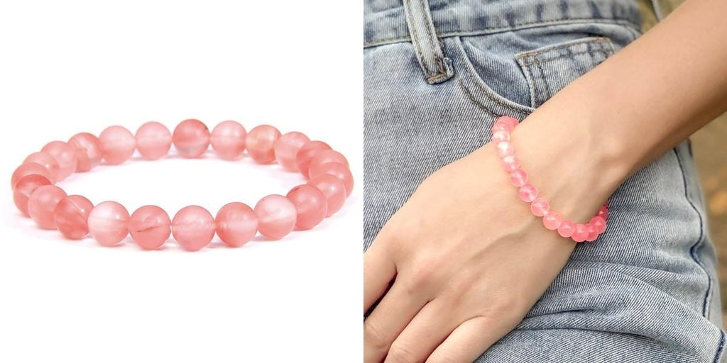 Pink Fluorite bracelet