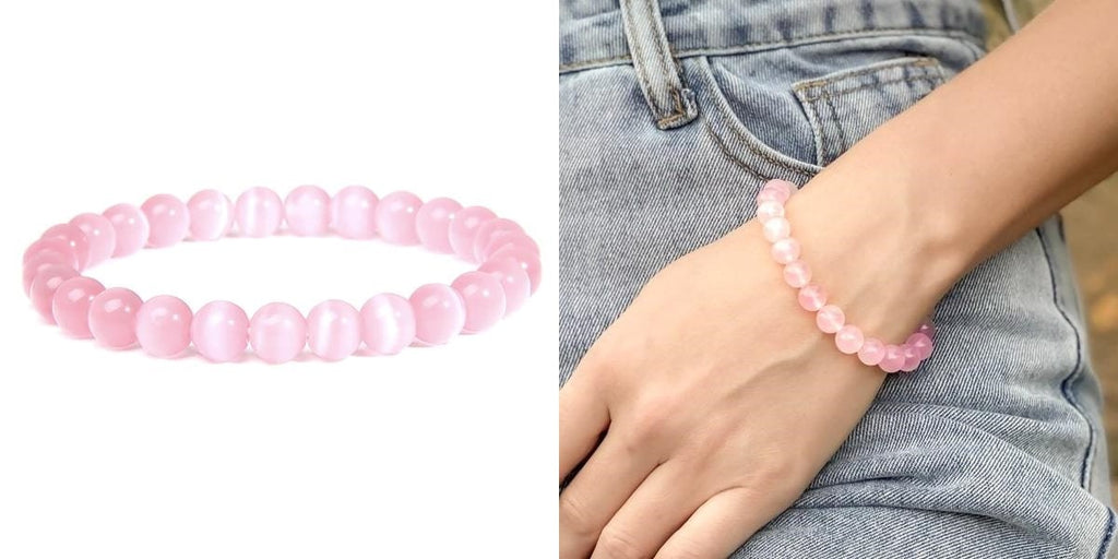  Luxury Crystal Pink Star Bracelets Female Accessories