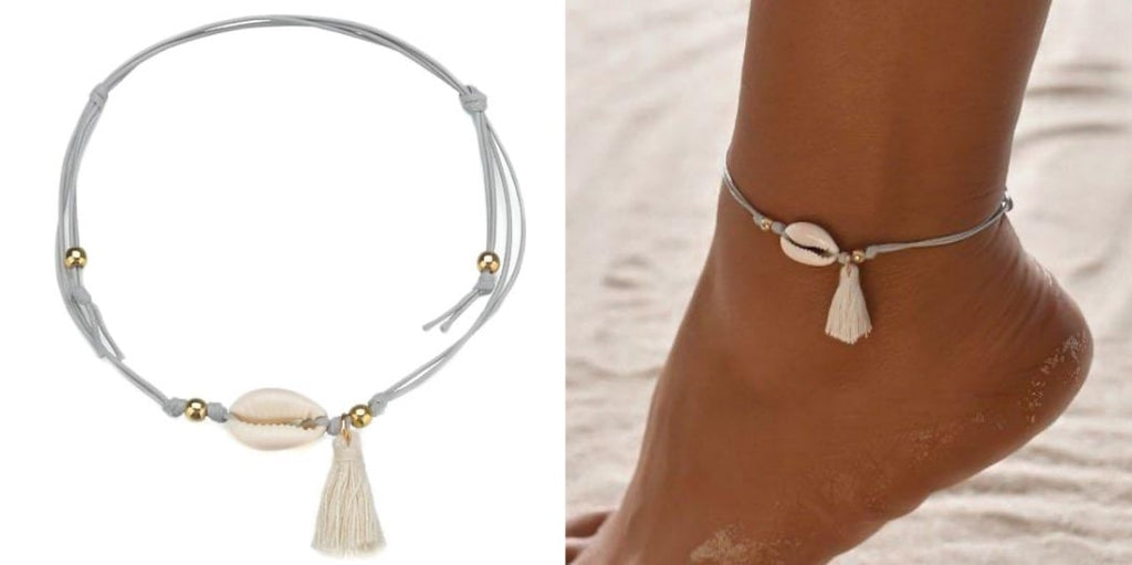 Tassel Seashell Anklet