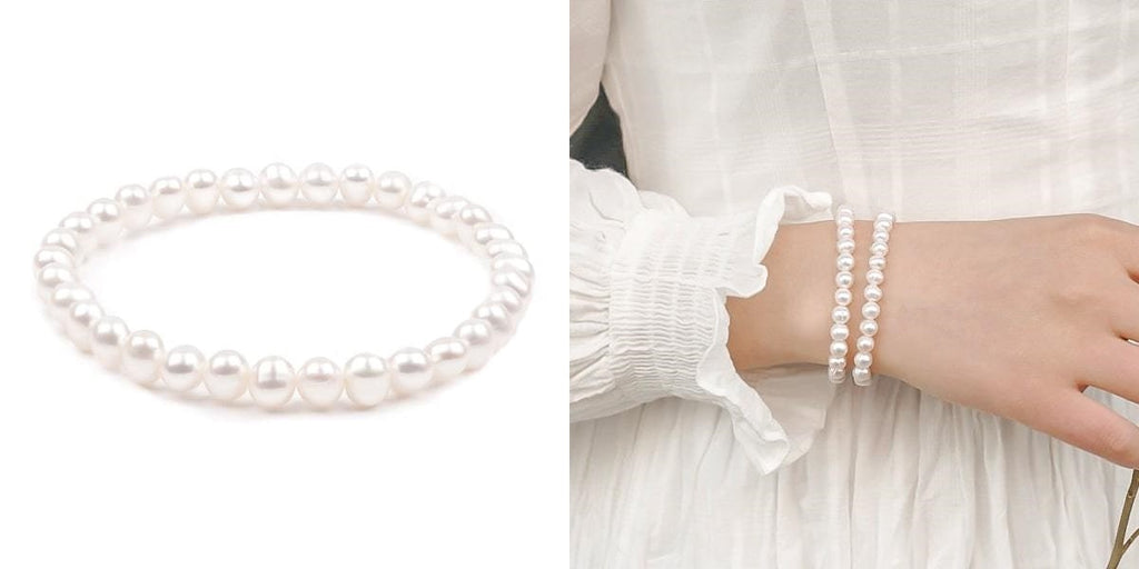 Pearl bracelet for her