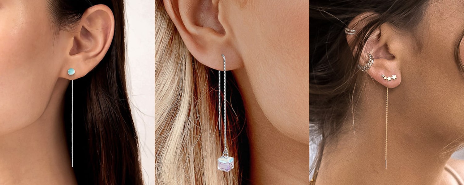 threader earrings
