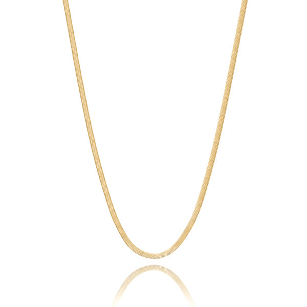 Herringbone Waist Chain, Gold Vermeil, Women's Waist Chains